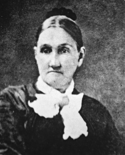 Mrs Samuel, Frank (1843-1915) és Jesse James (1847-82) anyja (f/w fotó) alkotó: American Photographer