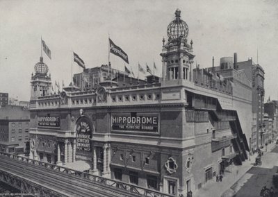 New York: New York Hippodrome (fekete-fehér fotó) alkotó: American Photographer