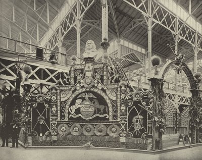 Pennsylvania pavilonja az Agricultural Hallban alkotó: American Photographer