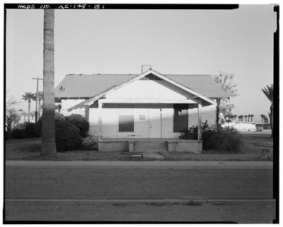 Phoenix Indian School, Cottage, Northeast Corner of Central Avenue & Indian School Road, Phoenix, Maricopa County, AZ alkotó: American Photographer