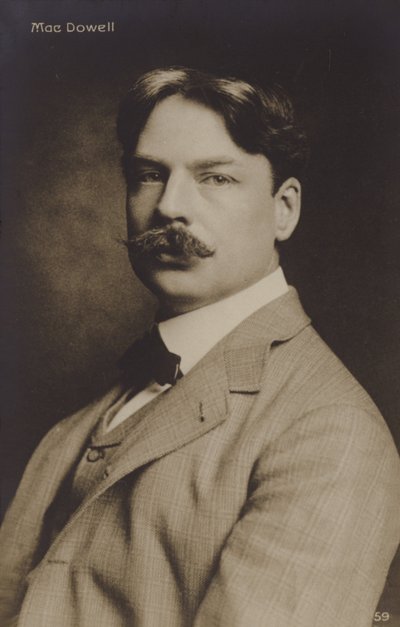 Edward MacDowell portréja alkotó: American Photographer