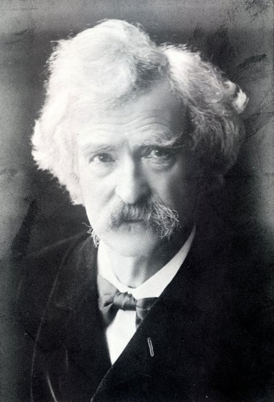 Mark Twain (1835-1910) portréja. alkotó: American Photographer