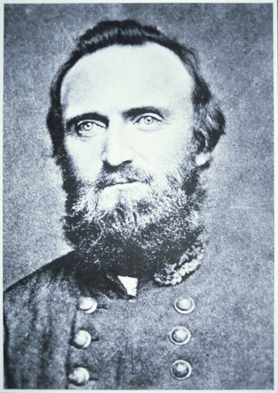 Thomas J. „Stonewall” Jackson portréja (f/w fotó) alkotó: American Photographer