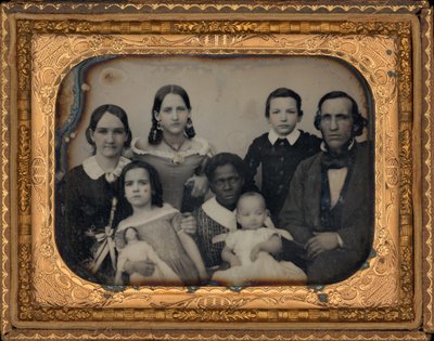 Családi portré,1860-as évek (fotó) alkotó: American Photographer