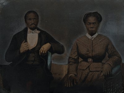 Férfi és nő portréja,1860-as évek (fotó) alkotó: American Photographer