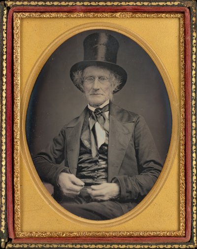 Egy férfi portréja,c. 1850 (fotó) alkotó: American Photographer