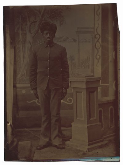 Egy katona portréja,c. 1880 (fotó) alkotó: American Photographer