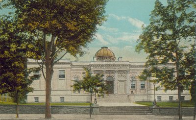 Poughkeepsie: Adriance Memorial Library (színes fénykép) alkotó: American Photographer
