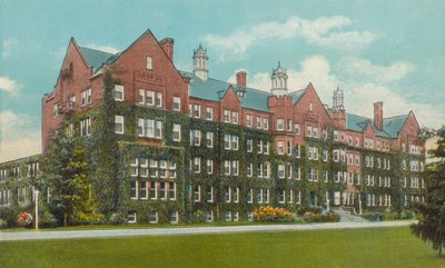 Poughkeepsie: Lathrop Hall, Vassar College (színes fotó) alkotó: American Photographer