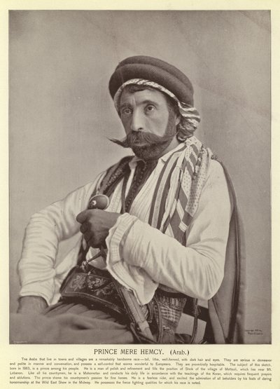 Mere Hemcy herceg, arab alkotó: American Photographer