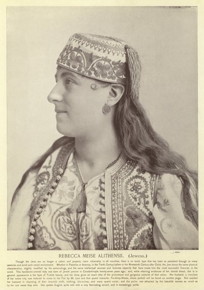 Rebecca Meise Alithensii, zsidó alkotó: American Photographer