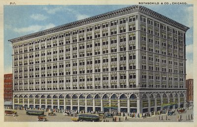 Rothschild  Co üzlet, Chicago, Illinois, USA (színes fénykép) alkotó: American Photographer
