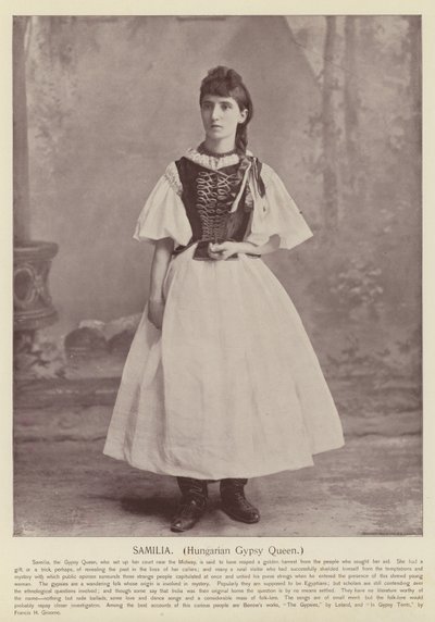 Samilia, magyar cigánykirálynő alkotó: American Photographer