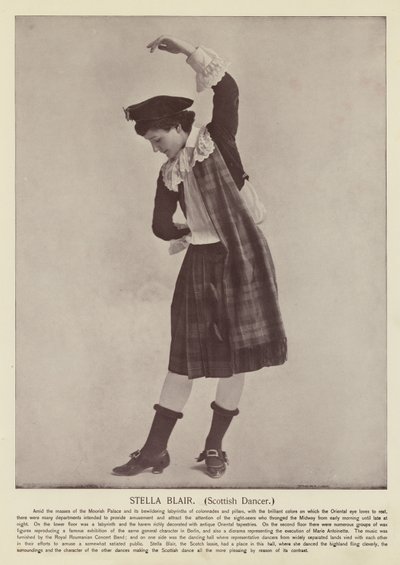 Stella Blair, skót táncosnő alkotó: American Photographer