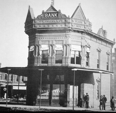 A Condon Bank, Coffeyville, Kansas alkotó: American Photographer