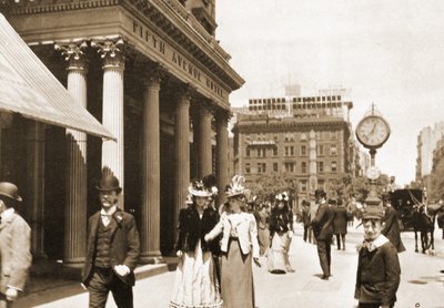 A Fifth Avenue Hotel a Madison Square-en, New York City, 1896 alkotó: American Photographer