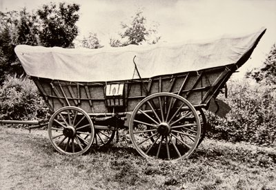 The Prairie Schooner (f/w fotó) alkotó: American Photographer