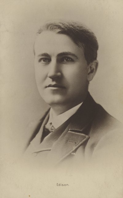 Thomas Edison (1847-1931), amerikai feltaláló alkotó: American Photographer