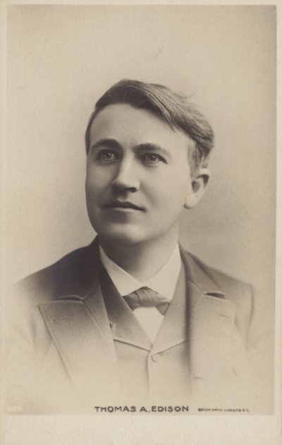 Thomas Edison (1847-1931), amerikai feltaláló alkotó: American Photographer