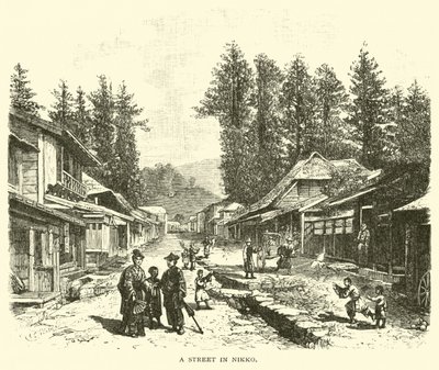 Egy utca Nikkóban alkotó: American School