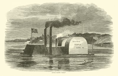 Admiral Porters Dummy, 1863. február alkotó: American School