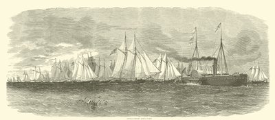 Admiral Porters aknavető flotta, 1862 alkotó: American School