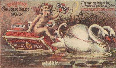 Buchan Carbolic Toilet Soap reklámja, 1880 körül alkotó: American School