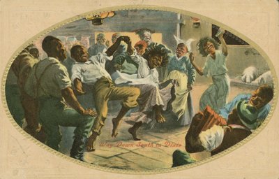 Afro-amerikai tánc Dixie-ben (színes litó) alkotó: American School