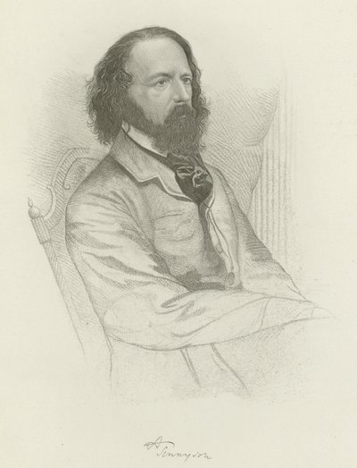 Alfred, Lord Tennyson alkotó: American School