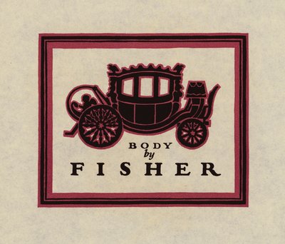 Amerikai védjegyek és eszközök: Fisher Body Corporation, Detroit (litho) alkotó: American School