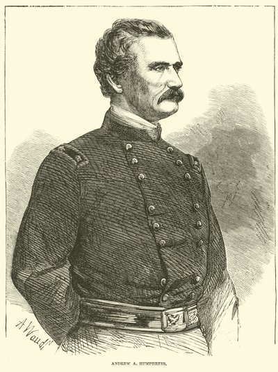 Andrew A Humphreys, 1863. augusztus alkotó: American School