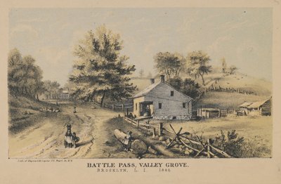 Battle Pass, Valley Grove, 1866 alkotó: American School