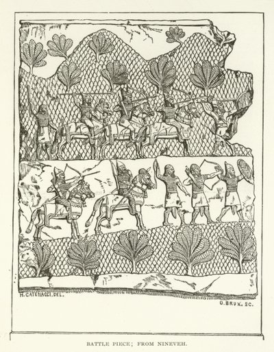 Battle Piece; Ninivéből alkotó: American School