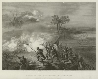Kilátó hegyi csata, 1863 alkotó: American School