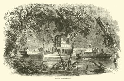Bayou Navigáció, 1863. március alkotó: American School