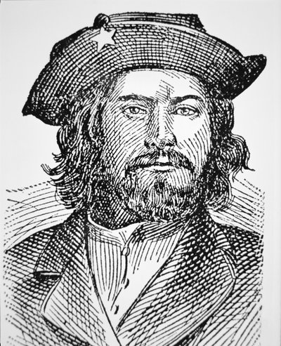 "Bloody Bill" Anderson (litho) alkotó: American School