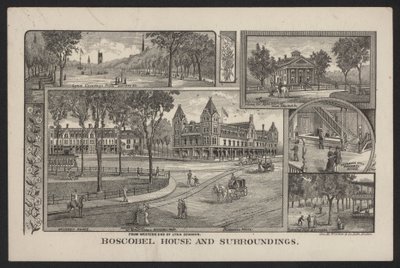 Boscobel ház és környéke alkotó: American School
