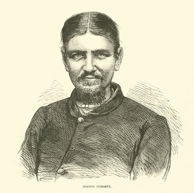 Boston Corbett, 1865. április alkotó: American School