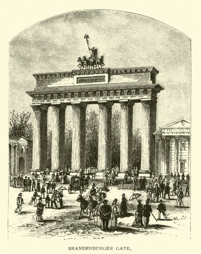 Brandenburgi kapu alkotó: American School
