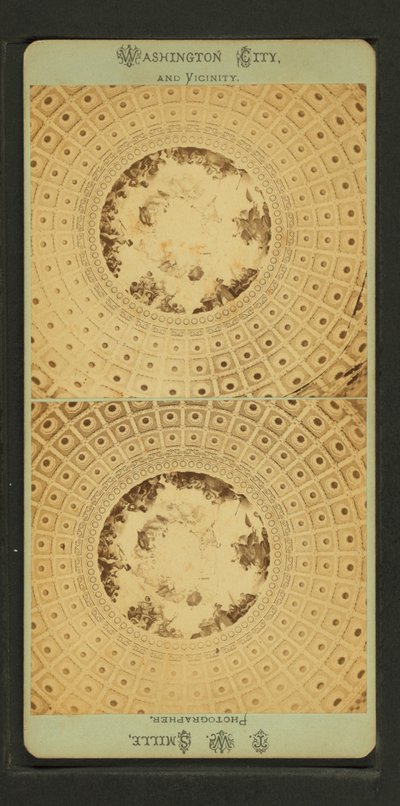 Brumidi allegorikus festménye, 1865 körül alkotó: American School