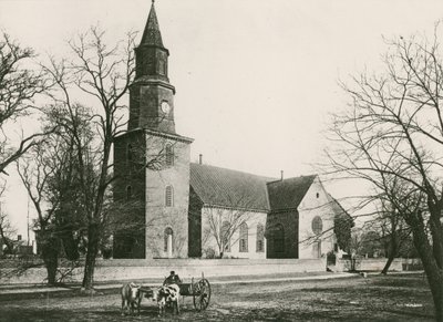 Bruton plébániatemplom (fotogravír) alkotó: American School