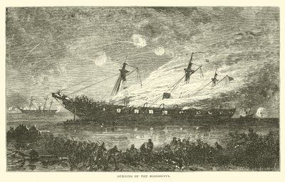 A Mississippi égése, 1863. április alkotó: American School