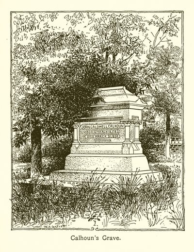 Calhouns Grave alkotó: American School