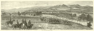 Tábor a Kékgerinc lábánál, 1863. október alkotó: American School
