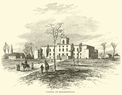 Capitolium Milledgeville-ben, 1864. november alkotó: American School