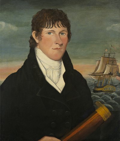 David Bush kapitány, 1812 alkotó: American School