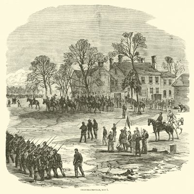 Chancellorsville, 1863. május 1 alkotó: American School