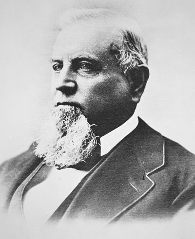 Charles Crocker (1822-88) (f/w fotó) alkotó: American School