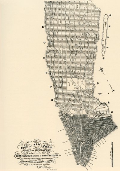 A biztosok manhattani térképe alkotó: American School