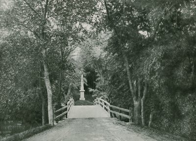 Concord Bridge, Lexington (fénynyomat) alkotó: American School